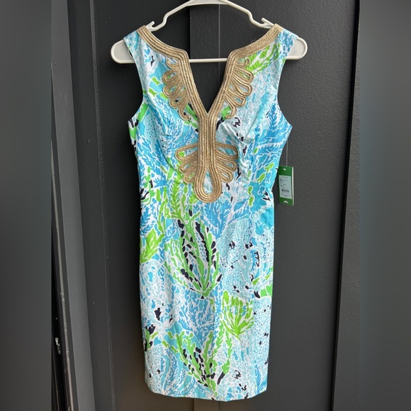 Lilly Pulitzer Janice Shift Dress in size 00 - Picture 7 of 13